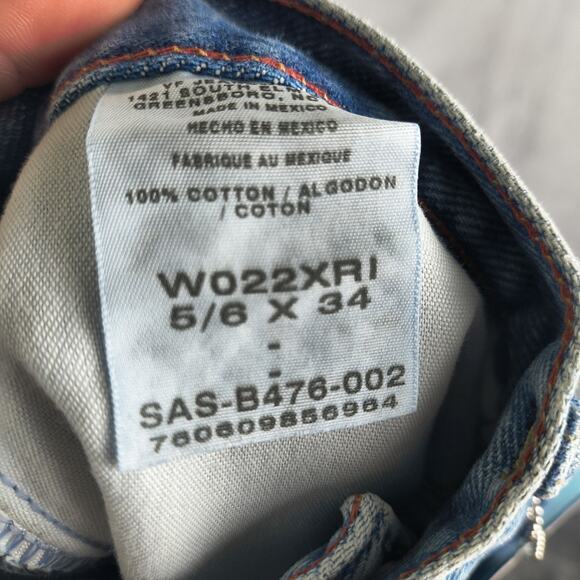 VINTAGE Wrangler Calgary Twenty X Jeans Women’s Size 5/6 X 34 Relaxed NWT - Picture 8 of 10